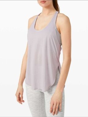Lululemon Iced Iris Twist Around 2 In 1 Luxtreme Tank Top